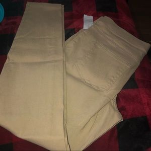 Khaki Jeggings-Size 6P